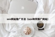 seo网站推广方法（seo如何推广网站）