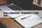 郑州seo网站有优化（郑州网站优化公司哪家好）