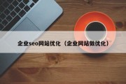 企业seo网站优化（企业网站做优化）