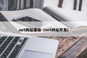 net网站建设（net网站开发）