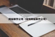 网站制作公司（深圳网站制作公司）